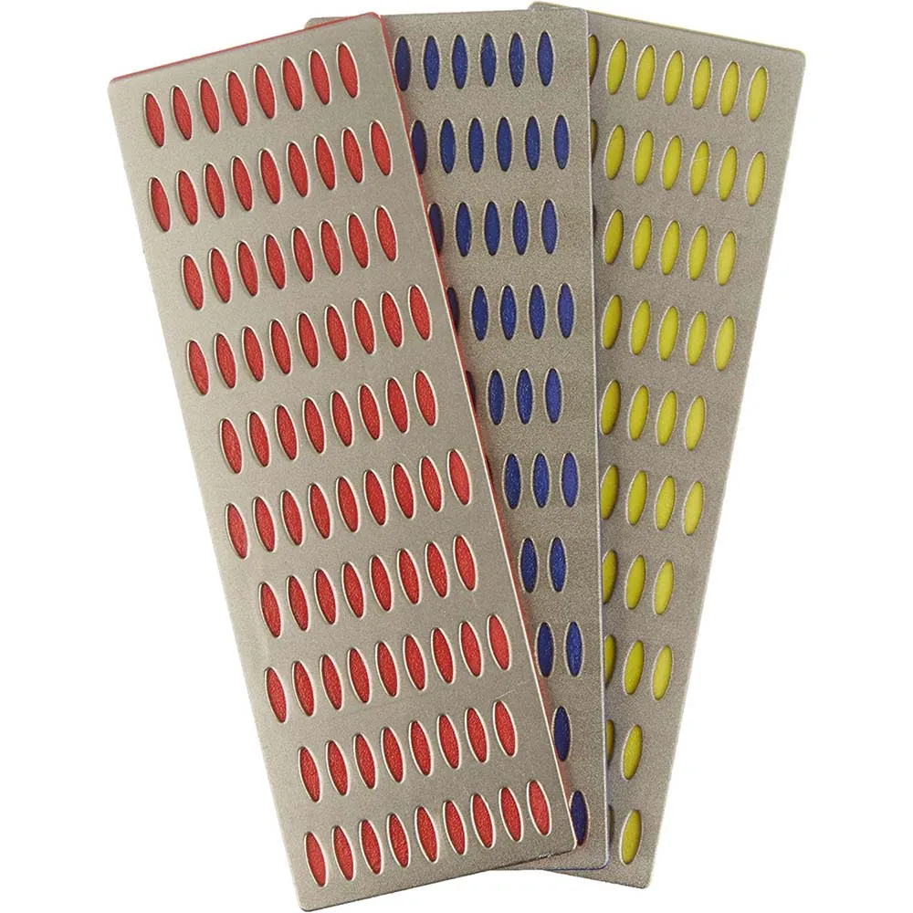 Набор из 3 алмазных точильных блоков 15х5 см Набор из 3 алмазных точильных блоков 15х5 см