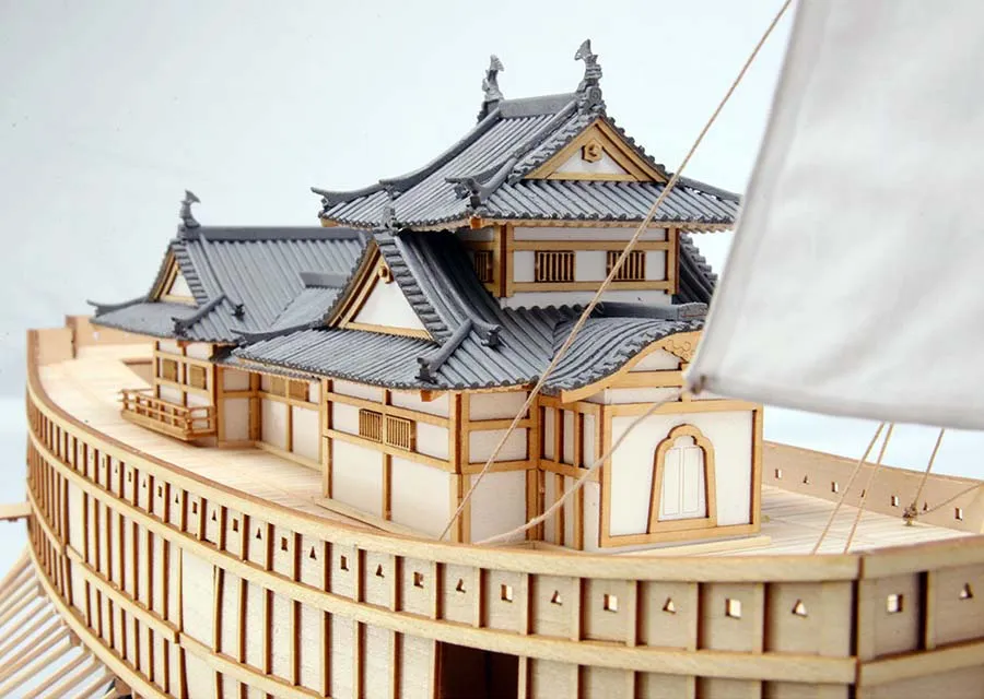 деревянная модель парусника ATAKE BUNE деревянная модель парусника ATAKE BUNE