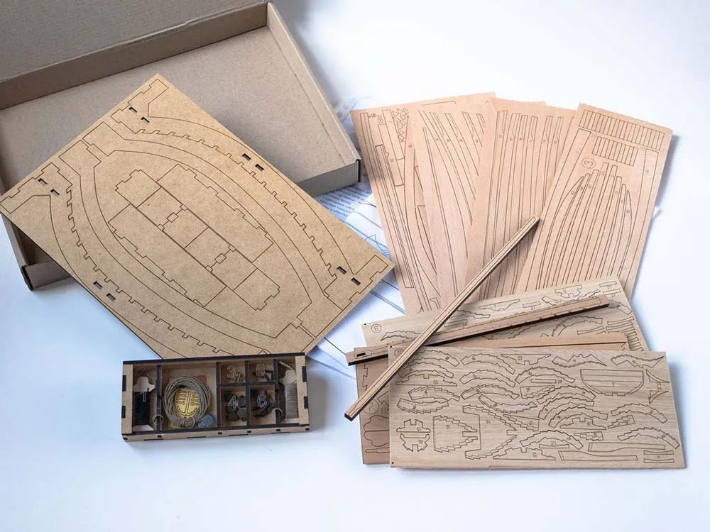 Шлюпка для Santa Maria