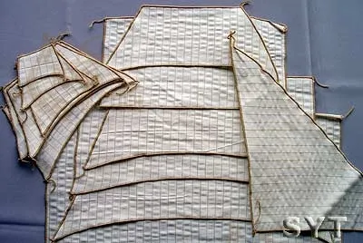 Набор парусов для модели корабля SOVEREIGN OF THE SEAS