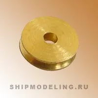 Шкив, латунь, 8 мм, 5 шт