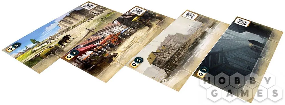 Настольная игра: Место преступления: Средневековье Настольная игра: Место преступления: Средневековье