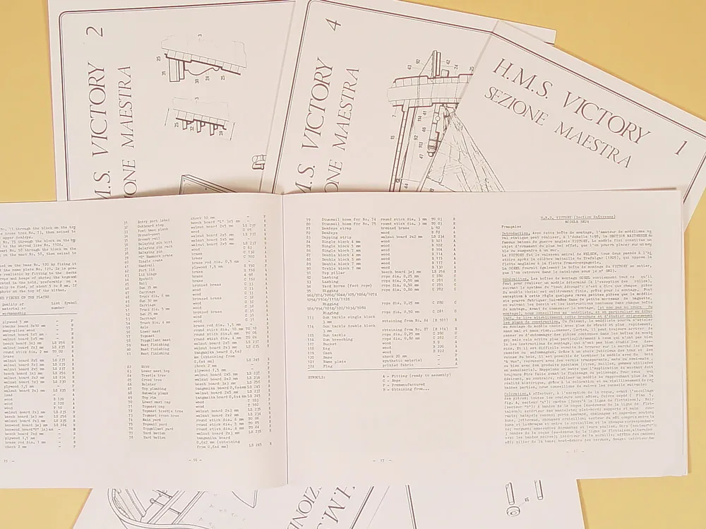 Чертеж сечения HMS Victory, масштаб 1:98 Чертеж сечения HMS Victory, масштаб 1:98