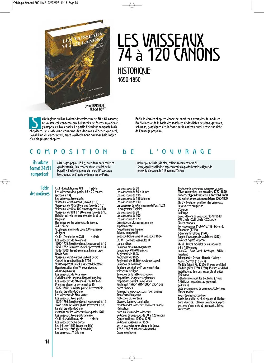 Les Vaisseaux de 74 a 120 canons (fr) Les Vaisseaux de 74 a 120 canons (fr)