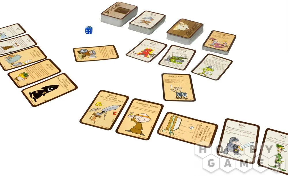 Настольная игра: Манчкин (цветная версия, 2-е рус. изд.) Настольная игра: Манчкин (цветная версия, 2-е рус. изд.)