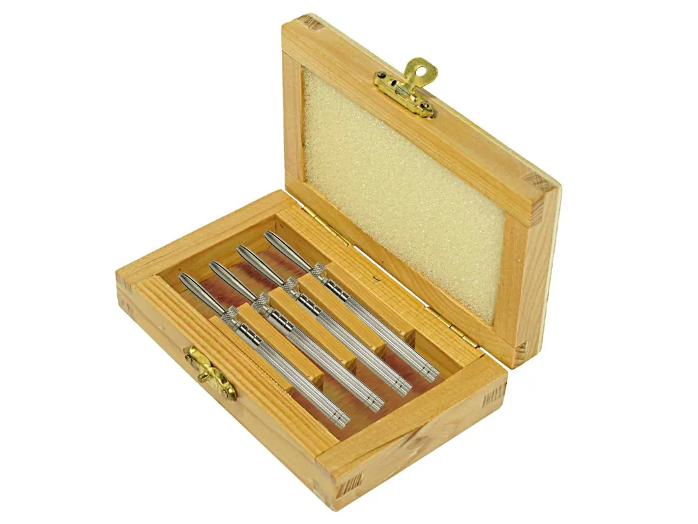 Цанговые минидрели со скользящим зажимом, 4 шт Цанговые минидрели со скользящим зажимом, 4 шт