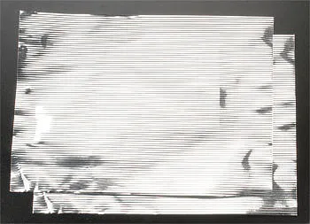 Алюминий 0,05 мм, гофрированный, шаг 4,8 мм, лист 13х18см, 2 шт