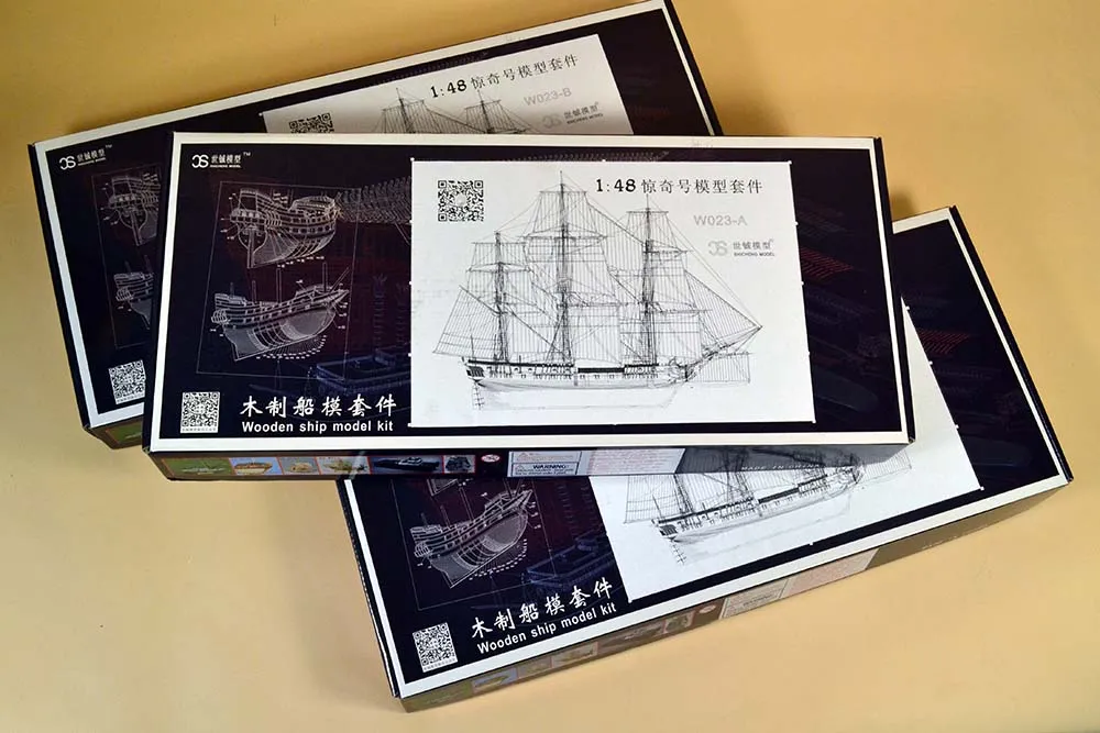 модель корабля для сборки HMS Surprise (полная версия)