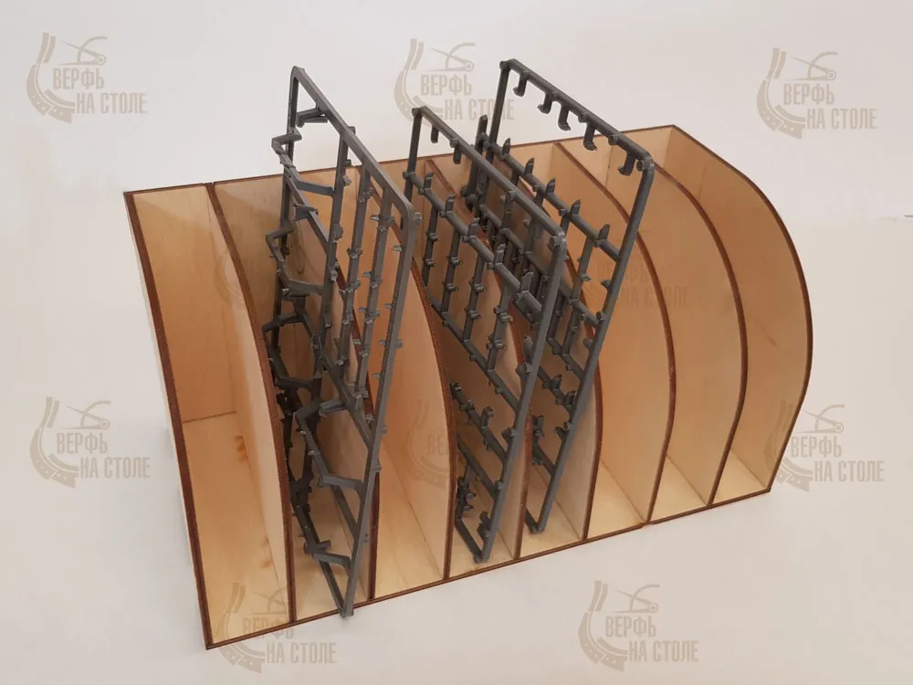 Модуль-органайзер для литников