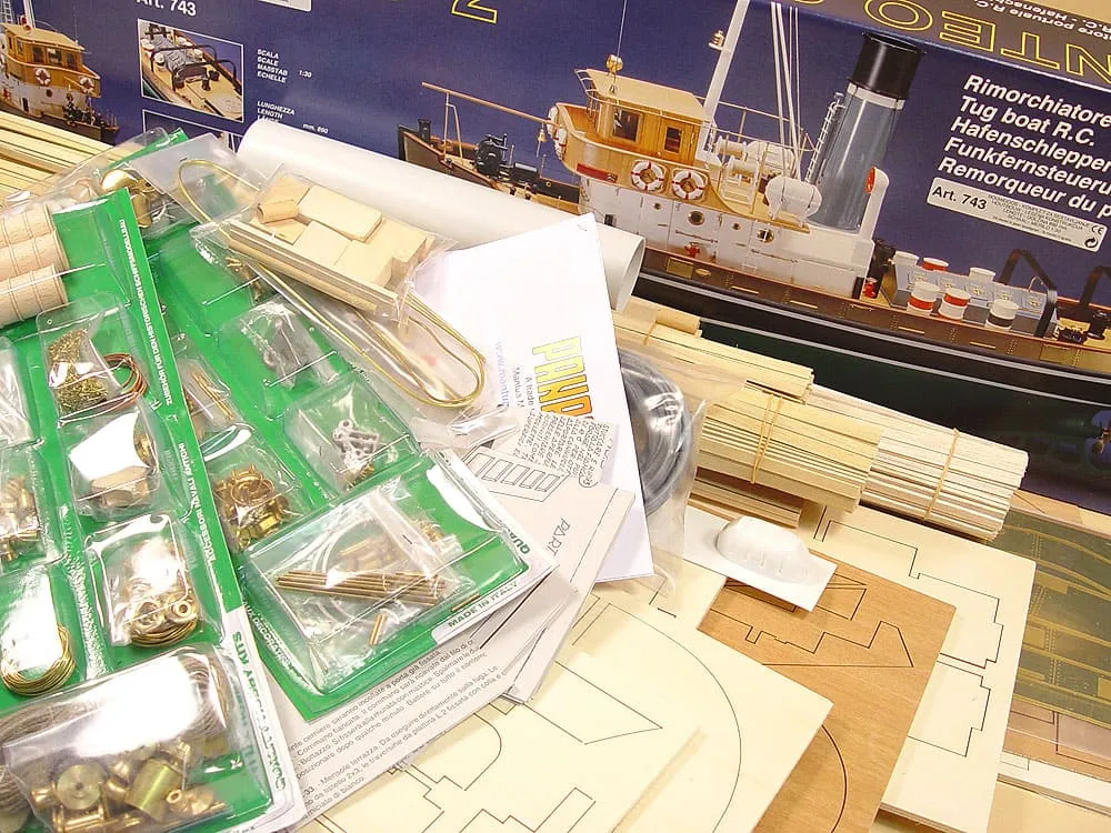 Модель корабля своими руками Anteo есть возможность установки РУ