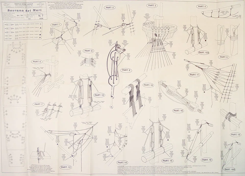 Чертеж корабля Sovereign of the seas Чертеж корабля Sovereign of the seas