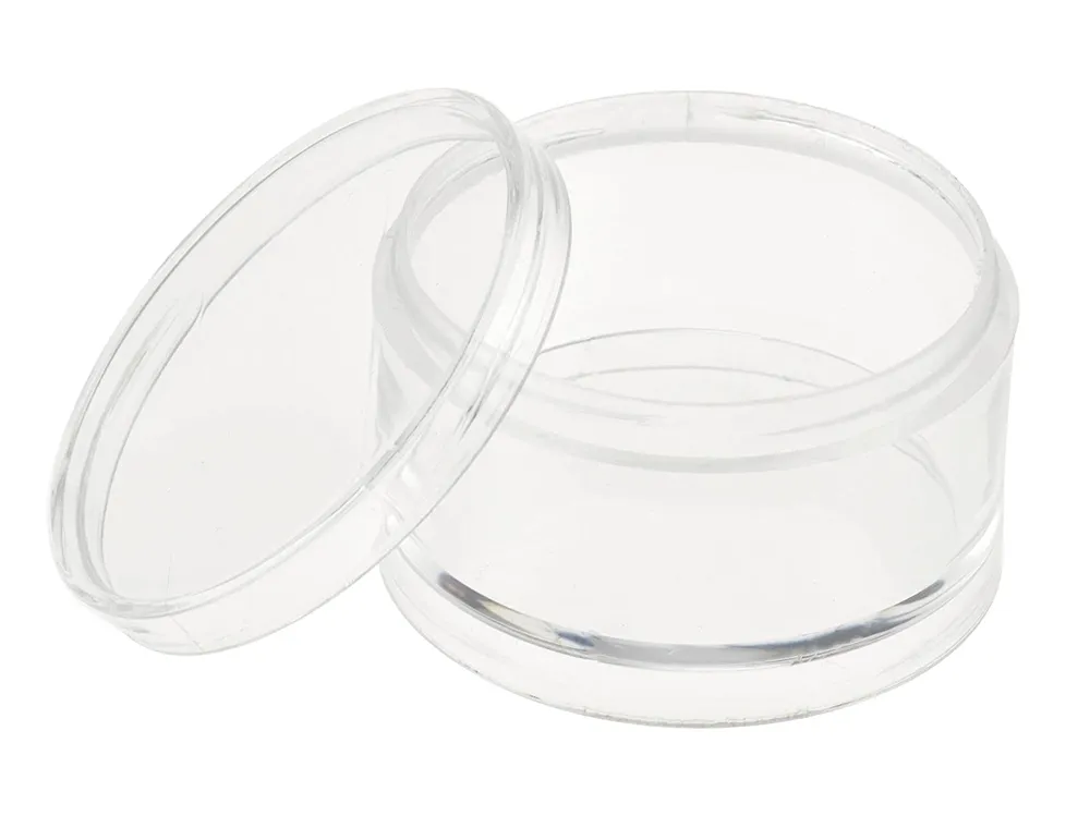 Круглые прозрачные контейнеры, диаметр 50 мм, 6 штук, стыкуемые Круглые прозрачные контейнеры, диаметр 50 мм, 6 штук, стыкуемые