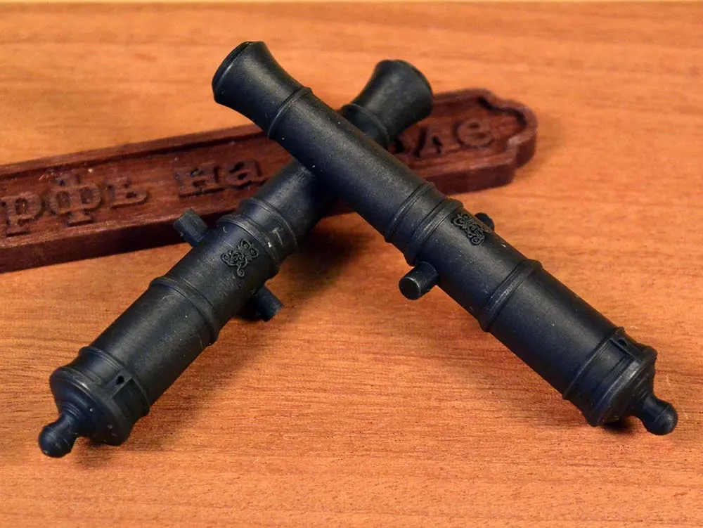 Ствол пушки тип Armstrong, герб Георг 3, 24 фунта, масштаб 1:48, длина 67,5 мм, 2 шт