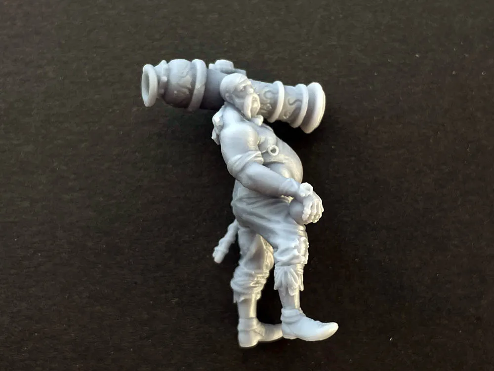 Фигурка пирата "Канонир", смола, 38 мм Фигурка пирата "Канонир", смола, 38 мм