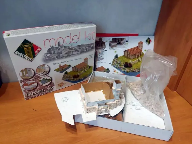 керамический конструктор Церковь Santa Cecilia керамический конструктор Церковь Santa Cecilia