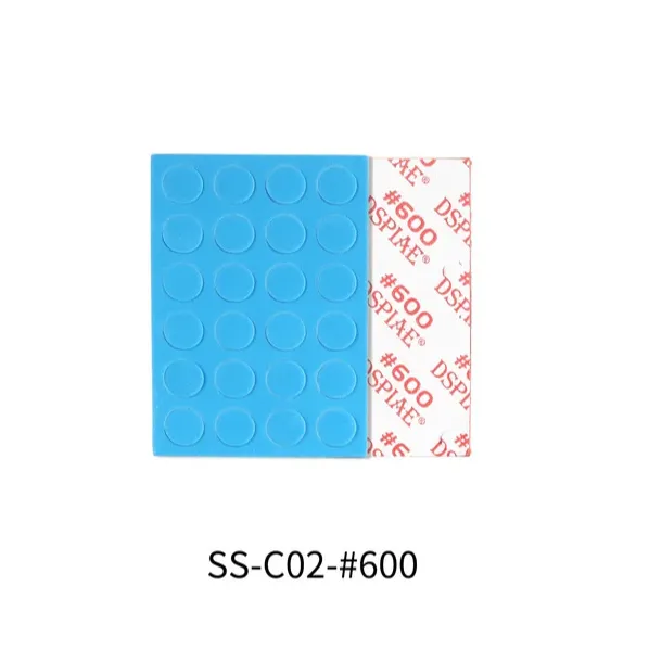 Самоклеящиеся шлифовальные диски 10 мм, зернистость 600, 24 шт Самоклеящиеся шлифовальные диски 10 мм, зернистость 600, 24 шт