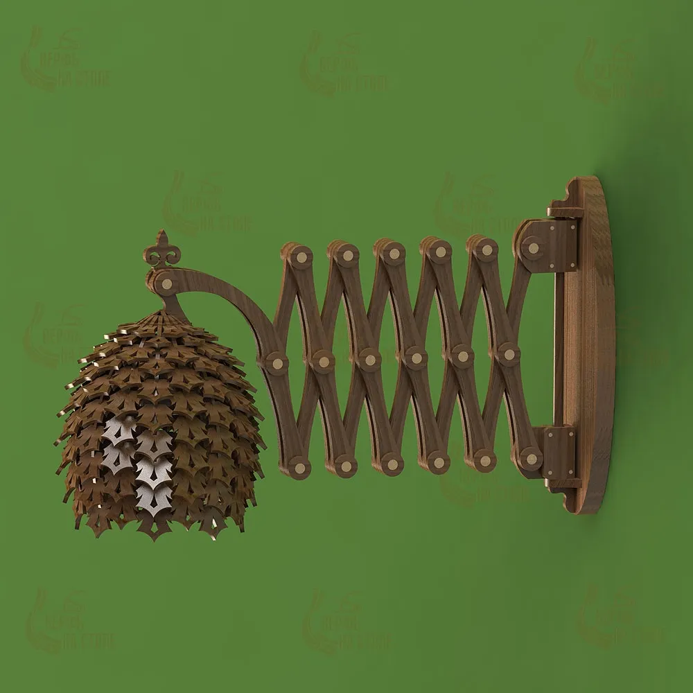 Настенный светильник, сборная конструкция