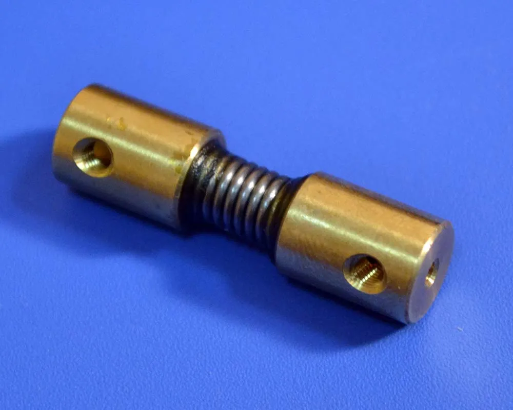 Пружинная муфта 2,3-4,0 мм, латунь