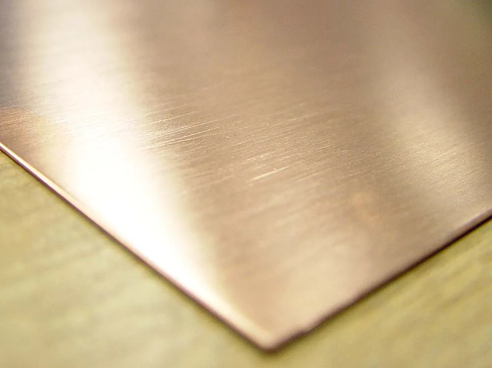 Медь 0,5 мм, лист 15х20 см