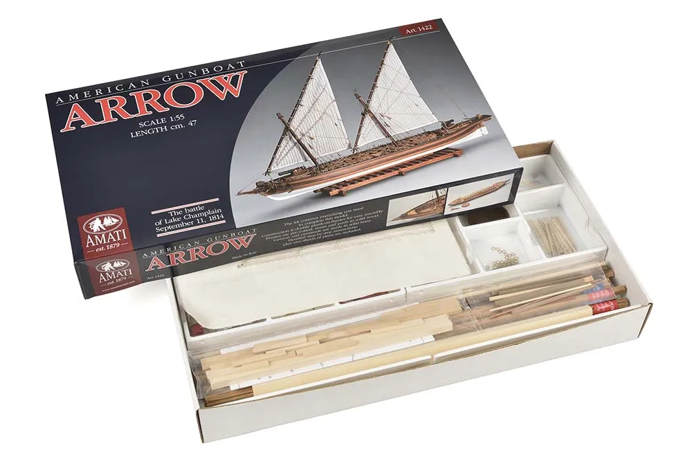 канонерская лодка Arrow + (Стартовый набор инструментов) канонерская лодка Arrow + (Стартовый набор инструментов)