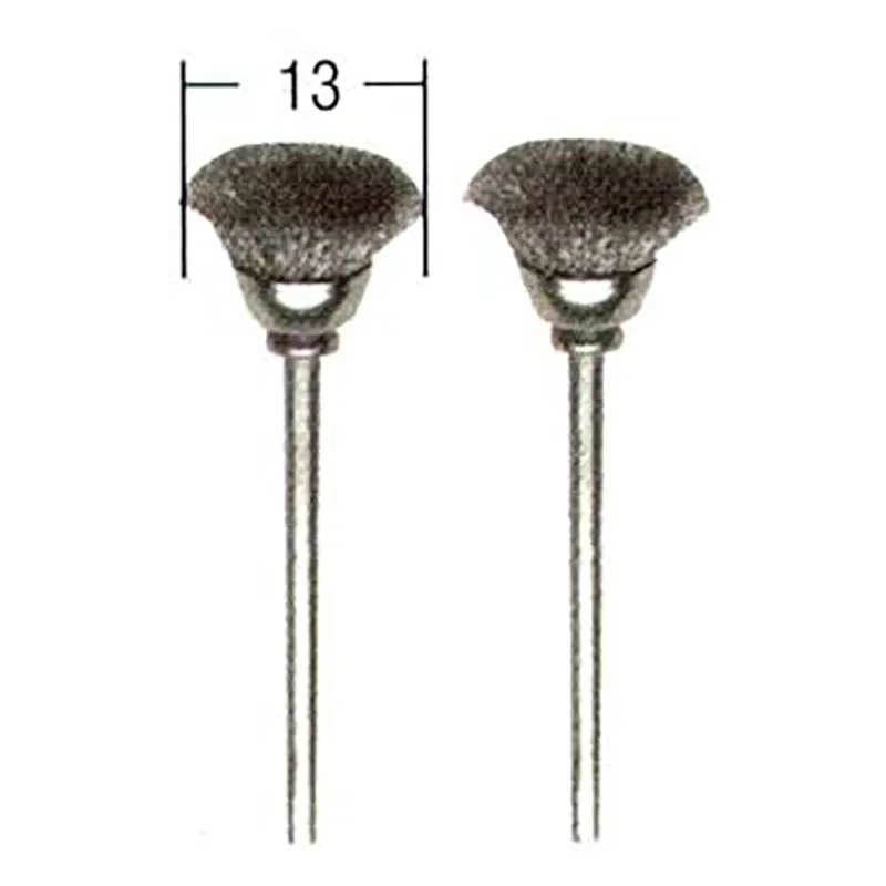 Стальные щётки Proxxon 13 мм, 2 шт