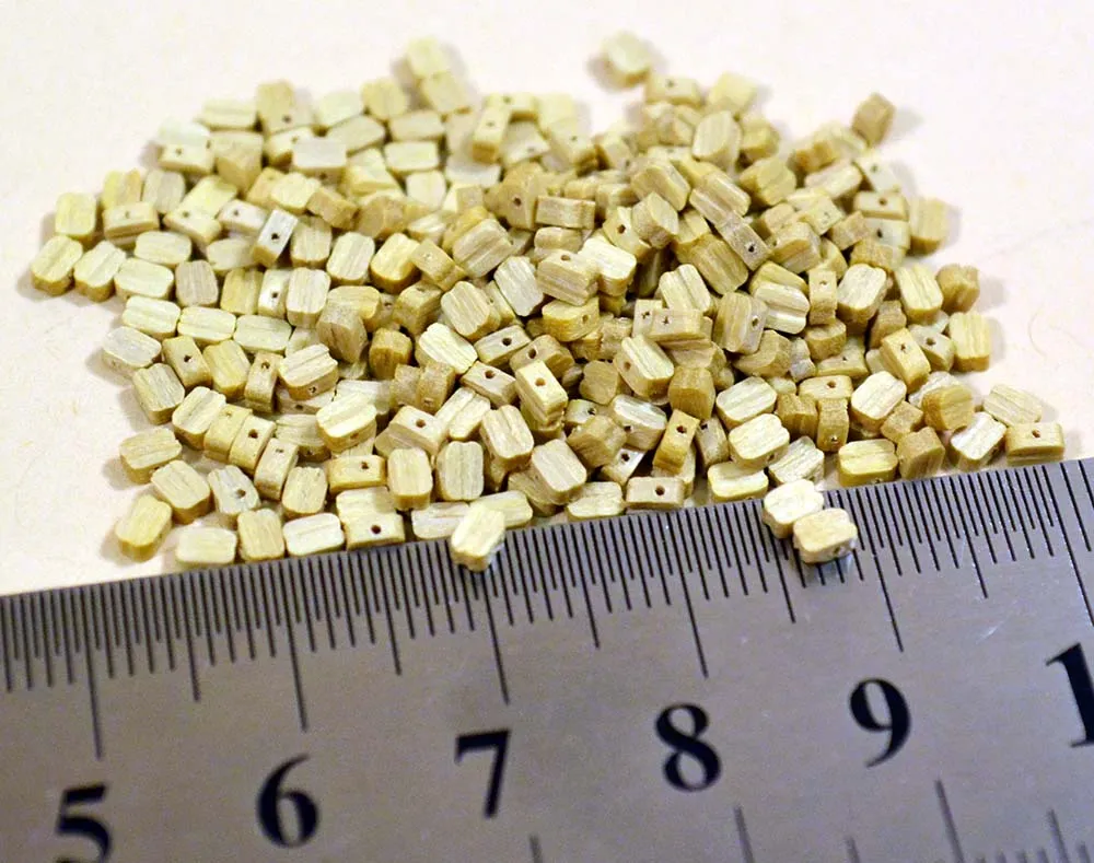 Блок, одношкивный, самшит,  2 мм, 20 шт