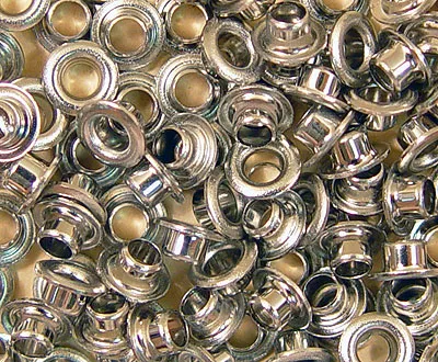 Иллюминатор-заклепка, никелированный, 3 мм, 5 штук