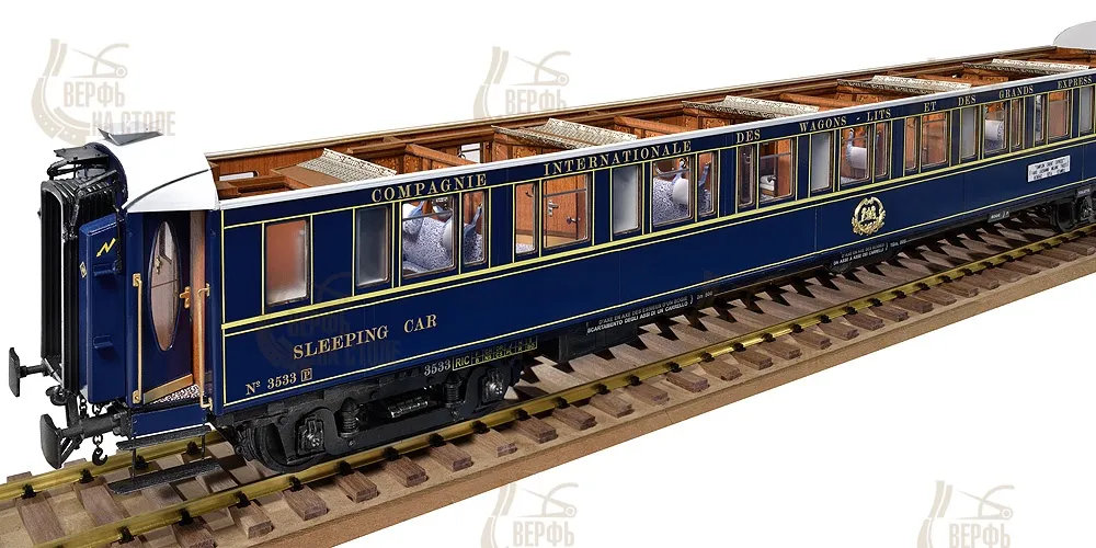 модель паровоза ORIENT EXPRESS спальный вагон 3533 LX модель паровоза ORIENT EXPRESS спальный вагон 3533 LX