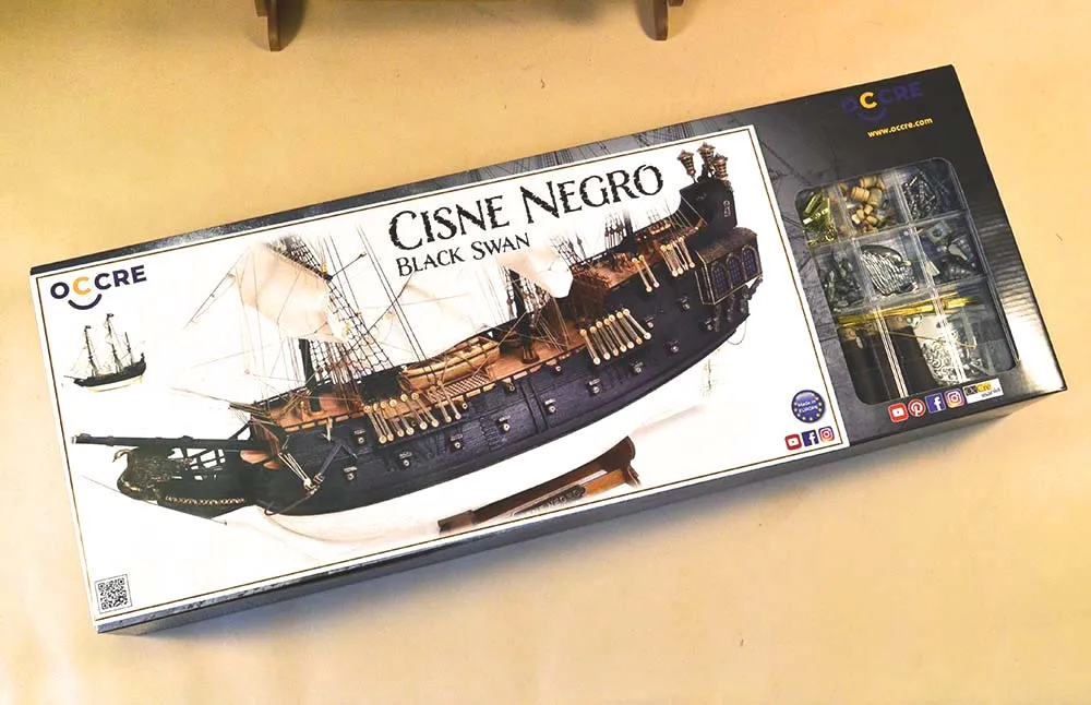 модель корабля своими руками Black Swan, пиратский корабль