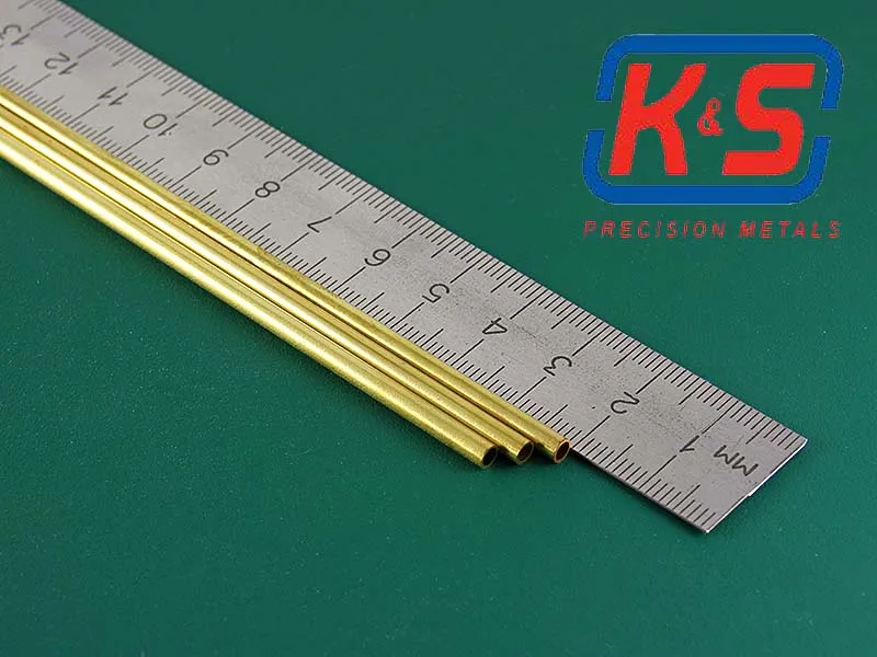 Латунная трубка 3,2х0,36 мм, 1 шт