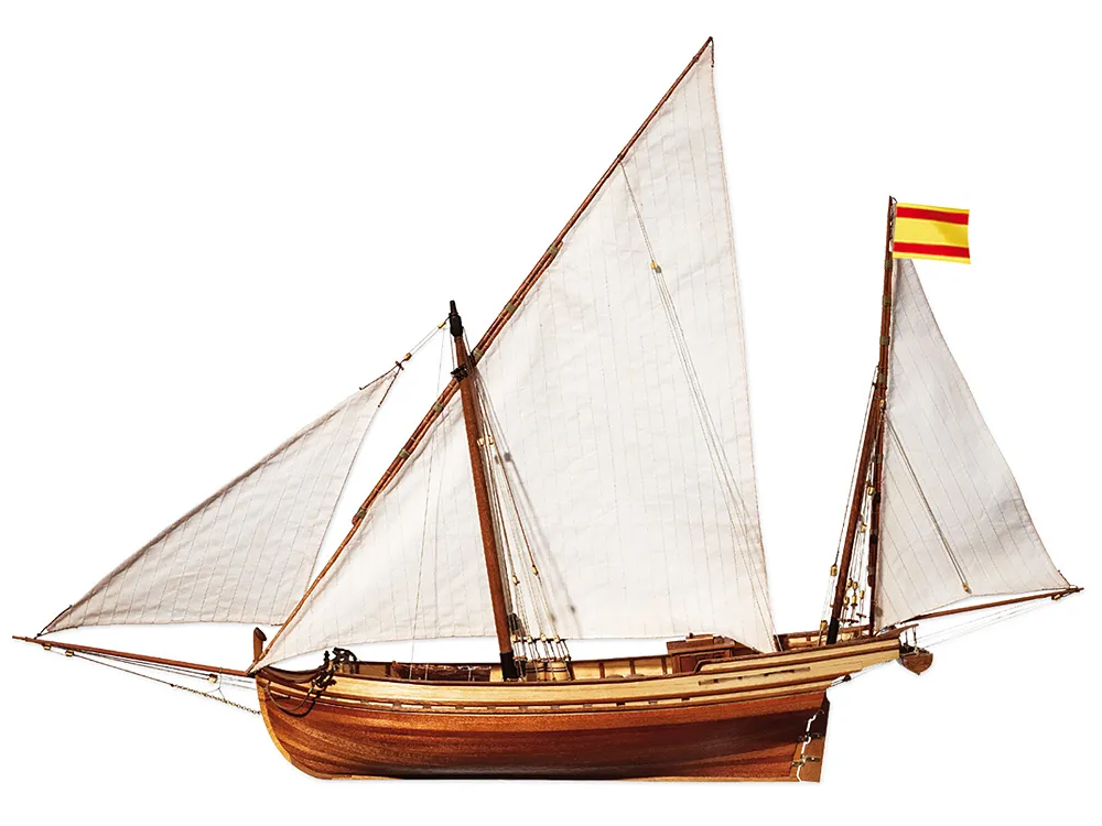 Фелюга San Juan (Сан Хуан) + (Полный набор инструментов, клея и краски)