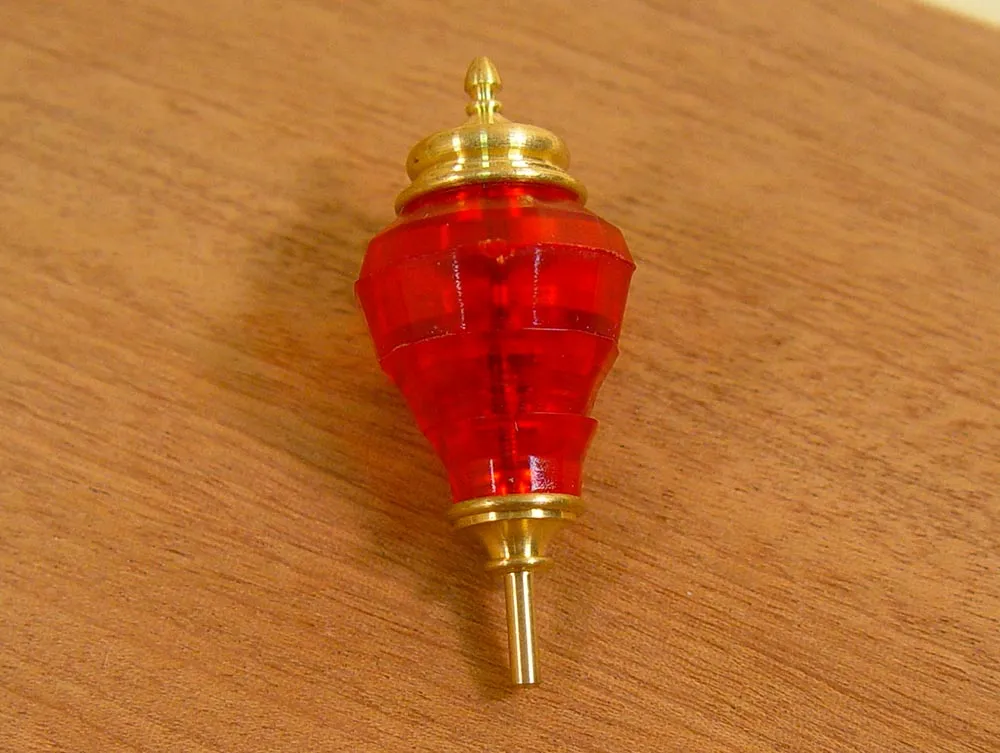 Кормовой фонарь, латунь и пластик, 37мм