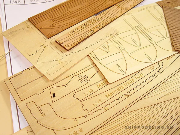 модель корабля для сборки Marmara Trade Boat