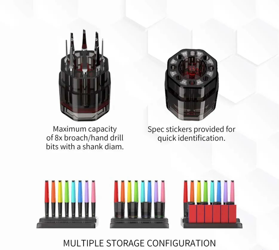Бочонок для хранения 8 насадок (зеленый) Бочонок для хранения 8 насадок (зеленый)