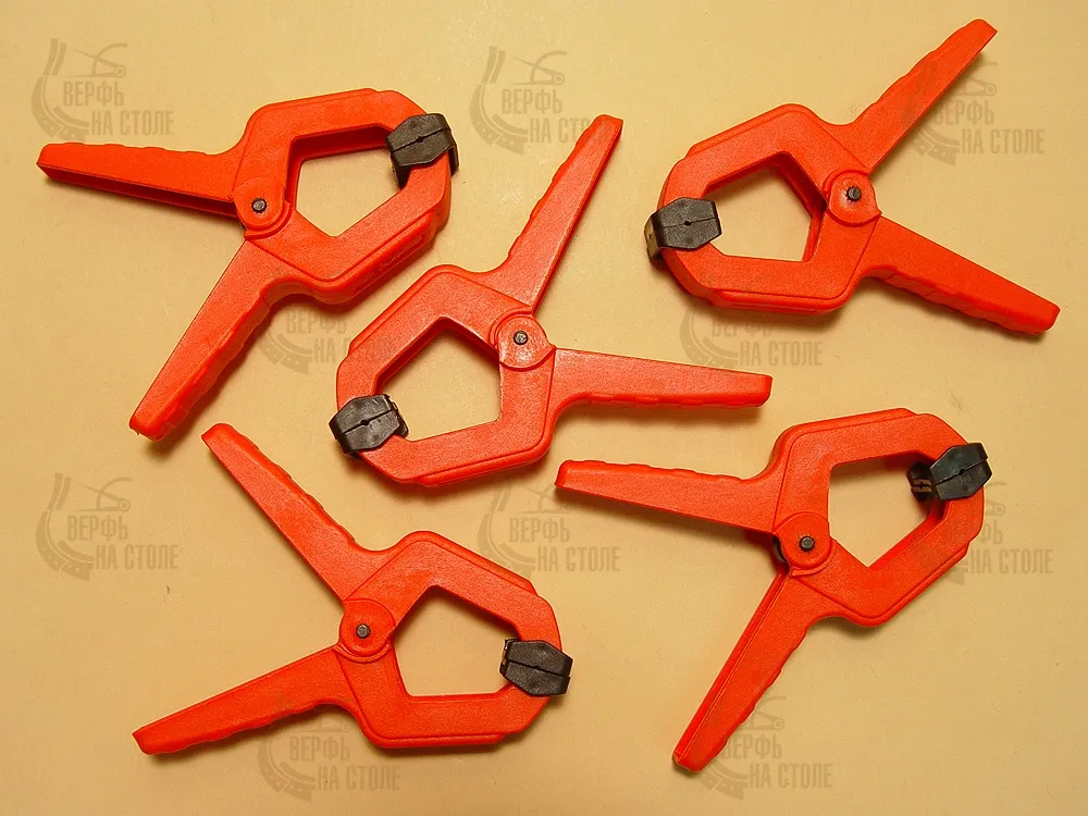 Зажим пластиковый, 38 мм, 3 шт. Зажим пластиковый, 38 мм, 3 шт.