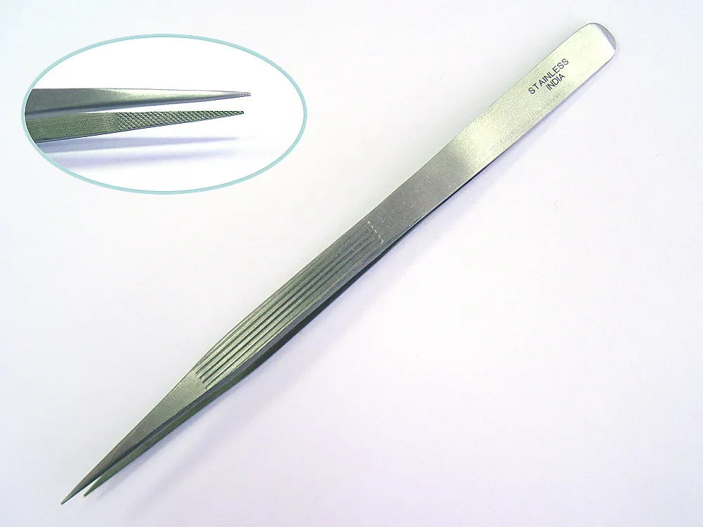 Набор из 5 ювелирных 16 см пинцетов и ухвата