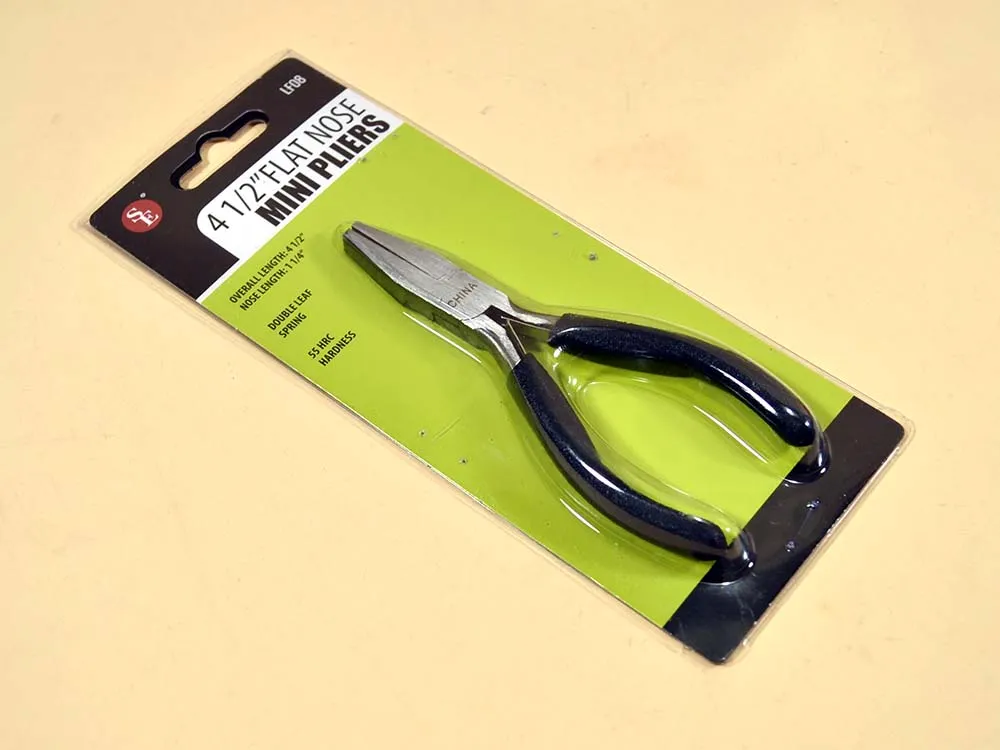 Ювелирные плоскогубцы "Бульдог", 125 мм Ювелирные плоскогубцы "Бульдог", 125 мм