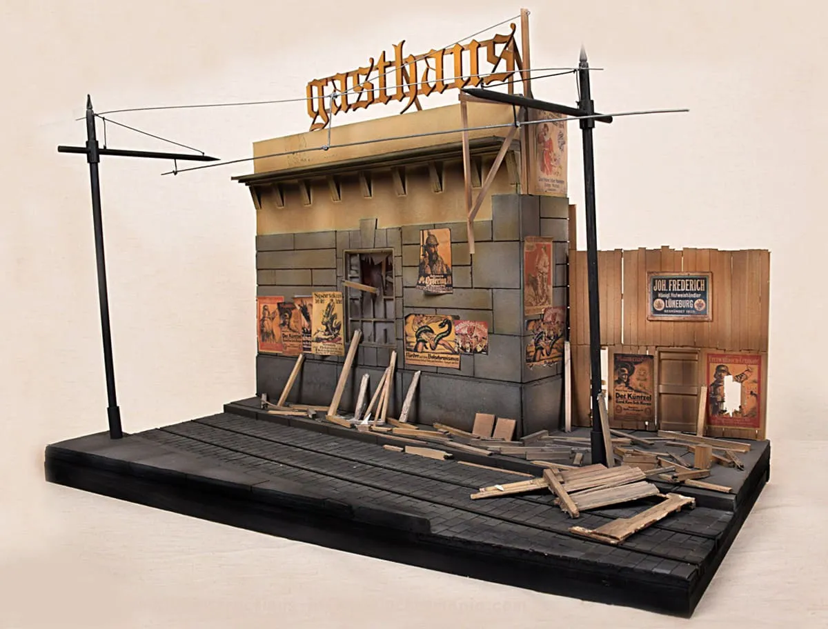 модель трамвая Диорама Berlin модель трамвая Диорама Berlin