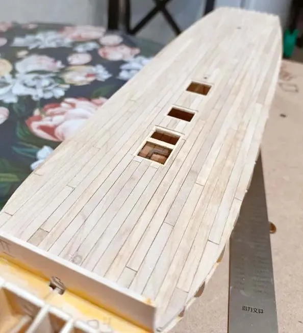 Рейка 0,5х5 мм, белый клен, 5 шт