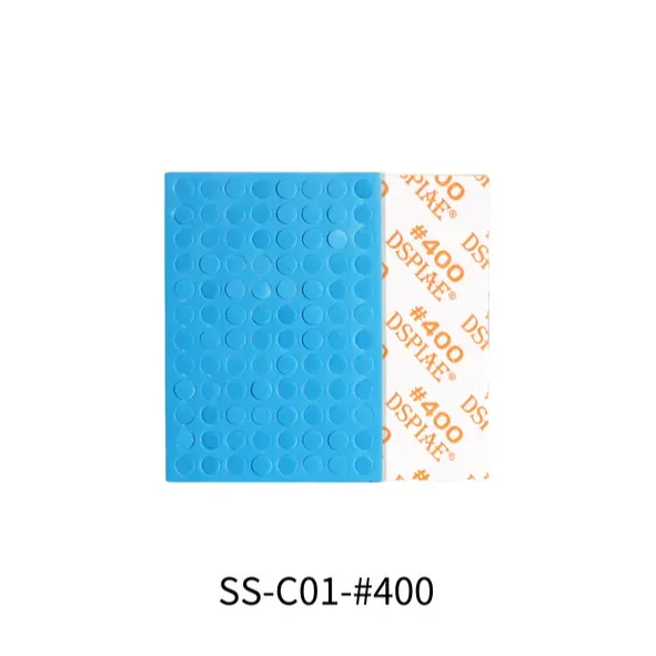 Самоклеящиеся шлифовальные диски 5 мм, зернистость 400, 96 шт Самоклеящиеся шлифовальные диски 5 мм, зернистость 400, 96 шт