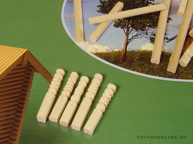 Часовня, 1415 деталей