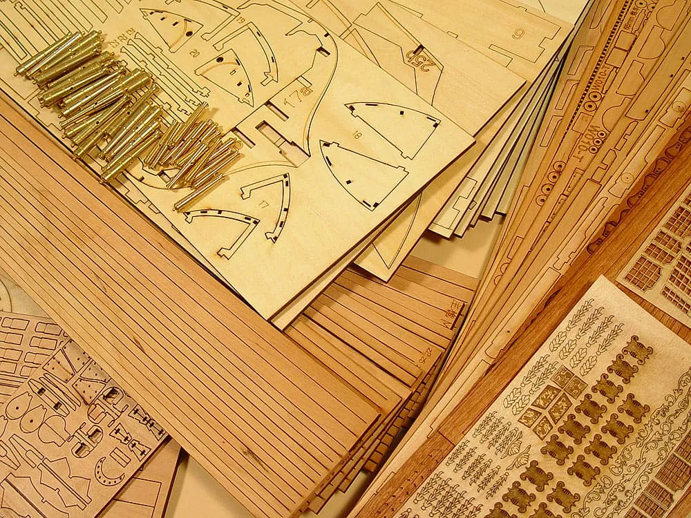 модель корабля для сборки Ingermanland (улучшенная версия)