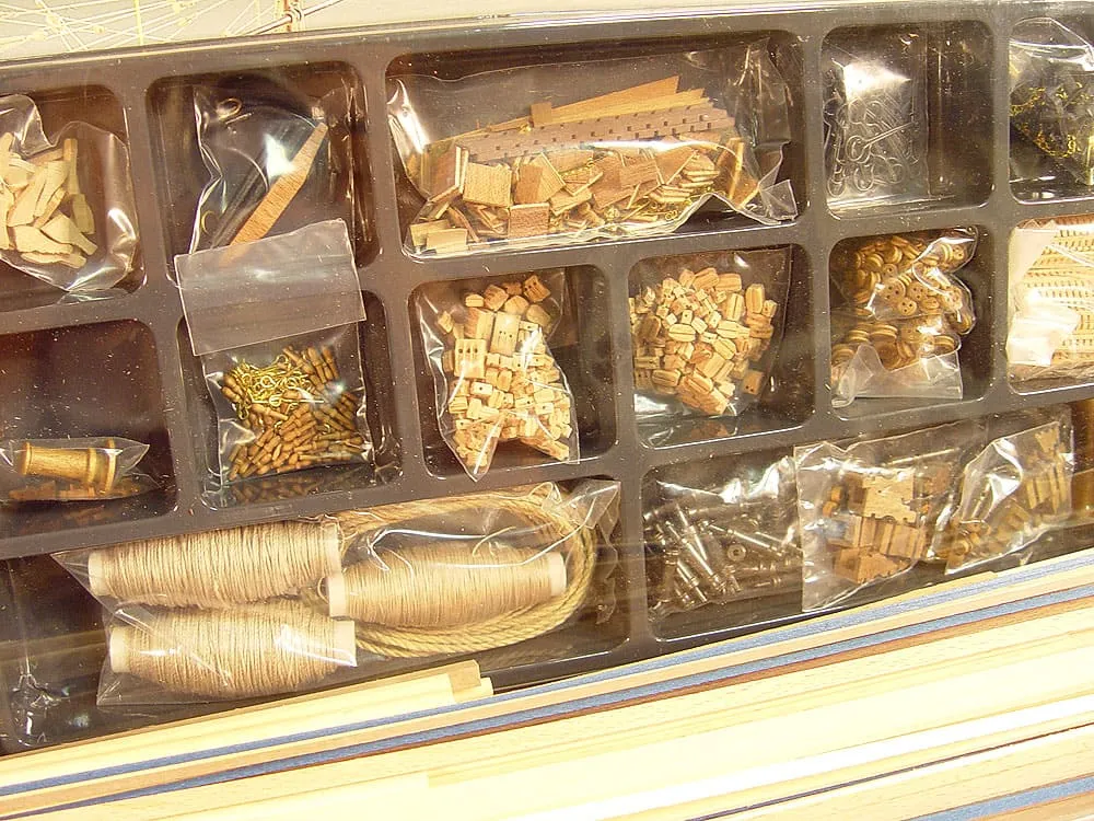 деревянная модель корабля Wasa