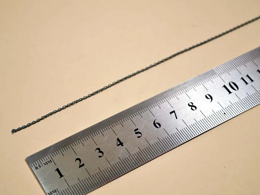 Цепь полимерная, звено круглое 2 мм, длина 300 мм Цепь полимерная, звено круглое 2 мм, длина 300 мм