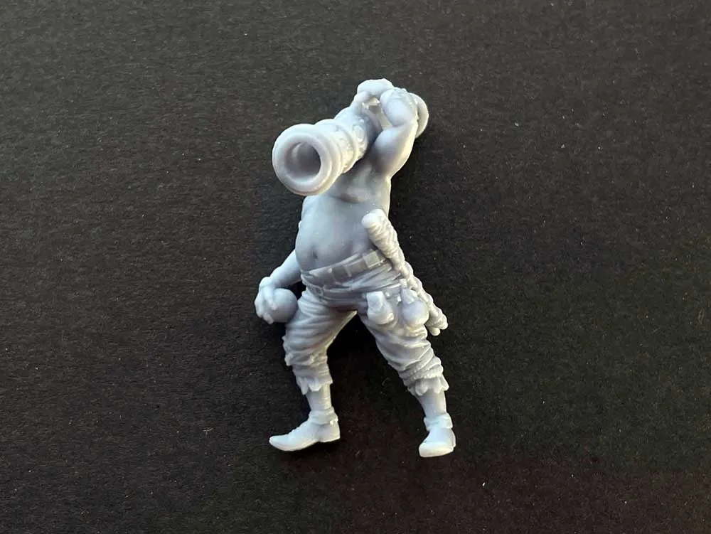 Фигурка пирата "Канонир", смола, 38 мм Фигурка пирата "Канонир", смола, 38 мм