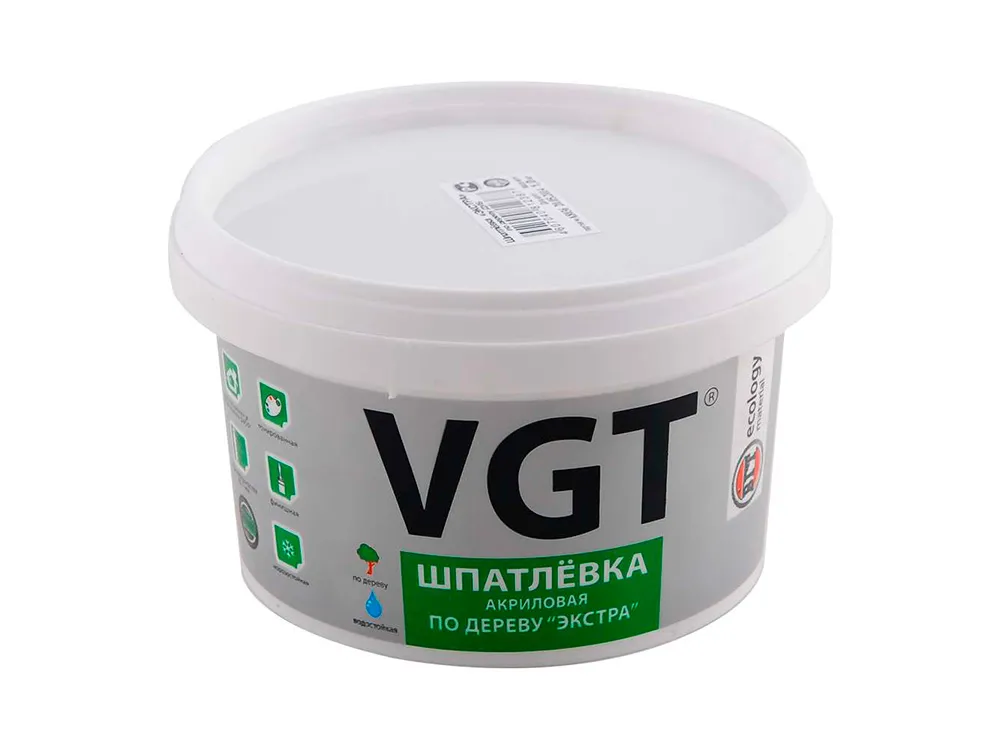 Шпатлевка Экстра по дереву, махагон, 300 гр