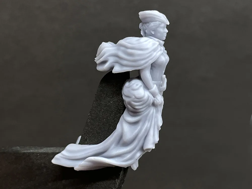 Носовая фигура HMS Bounty, пластик, масштаб 1:48, 42 мм