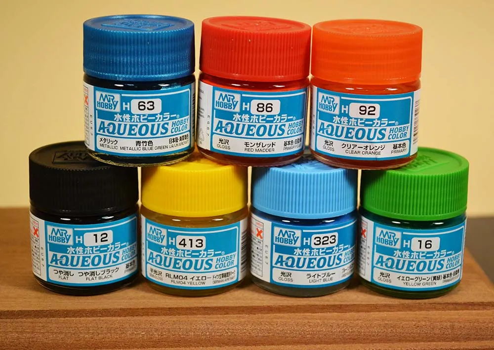 Набор красок для модели WARSPITE от Academy