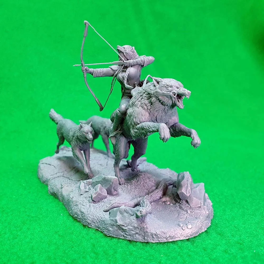 Миниатюра "Василиса на волке" Миниатюра "Василиса на волке"