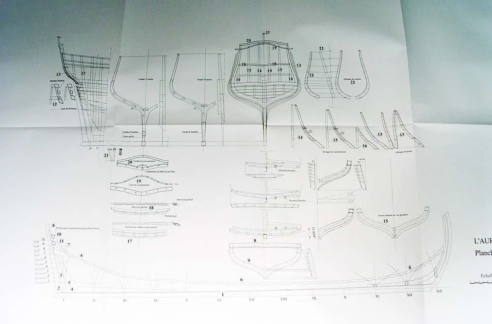 L'Aurore fregate legere 1697 + чертежи L'Aurore fregate legere 1697 + чертежи